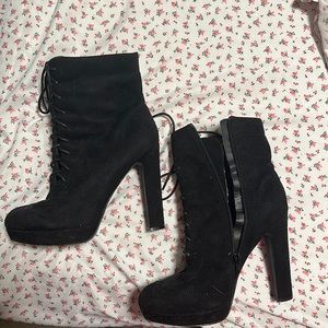 Fashion Nova Lace Up Heels